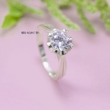 Nhẫn Bạc Nữ Đính Đá Sang Trọng