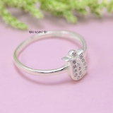 Nhẫn Bạc Nữ Teen Hình Hoa Tuylip N2408280064