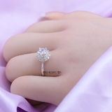 Nhẫn Bạc Nữ Đính Đá Sang Trọng N2409010040