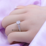 Nhẫn Bạc Nữ Đính Đá Sang Trọng  N2409020006