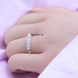 Nhẫn Bạc Nữ Thiết Kế Đính Đá Sang Trọng  N2409020023