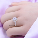 Nhẫn Bạc Nữ Đính Đá Sang Trọng N2409010051