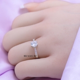 Nhẫn Bạc Nữ Thiết Kế Đính Đá Sang Trọng  N2409010107