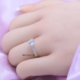 Nhẫn Bạc Nữ Đính Đá Sang Trọng  N2409020005