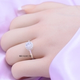Nhẫn Bạc Nữ Đính Đá Sang Trọng N2409010044