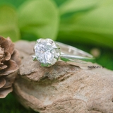 Nhẫn Bạc Nữ Đính Đá Sang Trọng