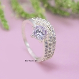 Nhẫn Bạc Nữ Đính Đá Sang Trọng N2409010052