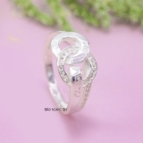 Nhẫn Bạc Nữ Trơn Cartier Lồng Tinh Tế N2408260032