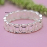 Nhẫn Bạc Nữ  Kim Tiền N2408260070