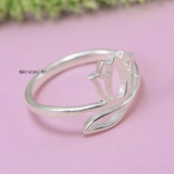 Nhẫn Bạc Nữ Teen Hình Hoa Sen N2408280055