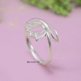Nhẫn Bạc Nữ Teen Hình Hoa Sen N2408280055