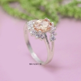 Nhẫn Bạc Nữ Phong Thủy Đá Vàng N2409060026