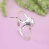 Nhẫn Bạc Nữ Teen Mẫu Nhẫn Mở Hình Thỏ N2408280035