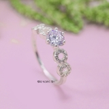 Nhẫn Bạc Nữ Đính Đá Sang Trọng  N2409020009