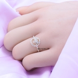 Nhẫn Bạc Nữ Teen Hình Vương Miện  N2408280012