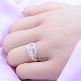 Nhẫn Bạc Nữ Trơn Cartier Lồng Tinh Tế N2408260032