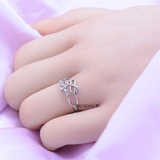 Nhẫn Bạc Nữ Thiết Kế Hình Chiếc Nơ  N2409020064