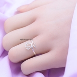 Nhẫn Bạc Nữ Teen Hình Hoa Sen N2408280055
