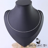 Kiềng Bạc Đảo Hoang DIY Cao Cấp S925 Mảnh Cho Nữ Trẻ Trung Hiện Đại Nổi Bật
