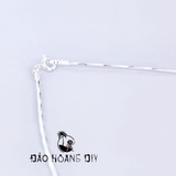 Kiềng Bạc Đảo Hoang DIY Cao Cấp S925 Mảnh Cho Nữ Trẻ Trung Hiện Đại Nổi Bật