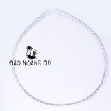 Kiềng Bạc Nữ Đảo Hoang DIY S925 Cao Cấp Tết 3 Nổi Bật Cuốn Hút Mọi Ánh Nhìn K2304050005