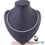 Kiềng Bạc Nữ Đảo Hoang DIY S925 Cao Cấp Tết 3 Nổi Bật Cuốn Hút Mọi Ánh Nhìn K2304050005