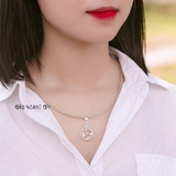Kiềng Bạc S925 Đảo Hoang DIY Cho Nữ Tết 2 Xoắn Cao Cấp Sang Trọng Cuốn Hút