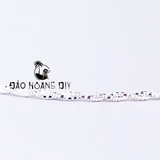 Kiềng Bạc S925 Đảo Hoang DIY Cho Nữ Tết 2 Xoắn Cao Cấp Sang Trọng Cuốn Hút