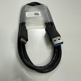 Cáp 1M 3.3ft Dell HHNWR-HTN1 USB 3.1 Type-C Male to USB 3.0 Male Shielded Cable E525041 AWM 20276 80°C 30V VW-1 HOTRON For Industrial Camera, PLC/HMI Type-C Plug Power and Data Transfer 5Gbit/s