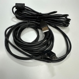 Cáp 4.8M 16ft Shielded Cable USB 2.0 Type A Male to Micro-B Male Right Angle For Data Transfer Cable Download/Upload Communication witch Computer