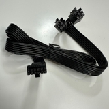 Dây Nguồn 75Cm 2.5ft 600W PCI-E 5.0 12VHPWR (12+4Pin) Male to Super Flower Patented Dual 2 Port 9 Pin Male PSU Power Cable 16AWG For Leadex V & VI Platinum