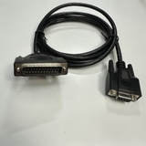 Cáp 2M 6.5ft OEM Thay Thế SANWA SUPPLY KR-XD2 RS-232C Cross Shielded Cable Connector DB25 Male to DB9 Female For Industrial Communication Machine witch Computer I/O Data Cable RS-232C