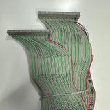 Cáp 1.4M 4.7ft Cable IDC 64 Pin Female to Female FC 2*32 Pitch 2.54mm Flat Rainbow Ribbon 64 Wire 1.27mm E43842-G AWM 2651 105°C 300V VW-1 For PLC CNC Data witch Terminal Board I/O Connection