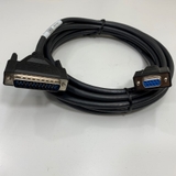 Cáp 3M 10ft A&D AX-KO2116-090 RS-232C Shielded Cable DB25 Male to DB9 Female For Cân Điện Tử AND A&D Balance GP Series GP-20K /GP30K/GP32K GP-40K/GP-60K/GP-61K witch Computer