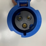Ổ Cắm Điện Công Nghiệp Blue MPE IP44 2P+E 32A-6h 250V MPN2-223 Induatrial Connector 3 Pin Female Industrial Power Socket