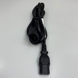 Dây Nguồn Cabinet Jumper Power Cord Cisco CAB-C13-C14-2M Dài 2M 6.5ft 10A 250V 17AWG 3x1.04mm² 105°C Cable OD 7.2mm Longwell For Cisco Catalyst Switch, HPE Switch witch UPS PDU Cabinet