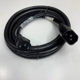 Dây Nguồn Cabinet Jumper Power Cord Cisco CAB-C13-C14-3M Dài 3M 10ft 10A 250V 14AWG 3x2.08mm² 75°C UL SJT Cable OD 9.5mm Volex For Cisco Catalyst 2900/3500XL 2940 2950 3550 3750 Jumper Cord