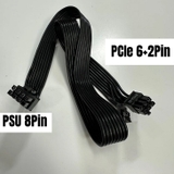 Dây Nguồn 0.6M 3ft Power Supply Modular GPU 8 Pin to 6+2 Pin PCI-E Graphic Card Cable EVGA For Seasonic G-750, G-650, G-550, G-450, G-360 Modular Power Supply Units 18AWG