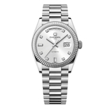 Đồng Hồ Nam Carnival 8239G Size 38mm Dáng Rolex Day Date Máy Tự Động Kính Sapphire Kim Loại Inox Mặt Trắng