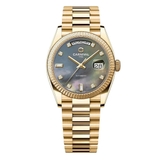 Đồng Hồ Nam Carnival 8239G Size 38mm Dáng Rolex Day Date Máy Tự Động Kính Sapphire Mặt Đen Xà Cừ