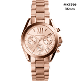 Đồng Hồ Michael Kors Bradshaw MK5799 Rose Gold Size 36mm - Đồng Hồ MK Nữ