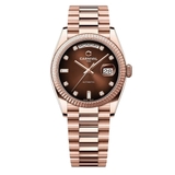Đồng Hồ Nam Carnival 8239G Size 38mm Dáng Rolex Day Date Máy Tự Động Kính Sapphire Kim Loại Vàng