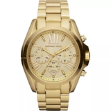 Đồng Hồ Nam Michael Kors MK5605 Mặt Vàng 6 Kim Chronograph Kim Loại Mạ Vàng Size 43mm