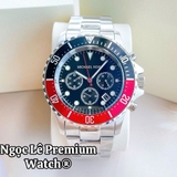 Đồng Hồ Nam Michael Kors MK8977 Chronograph Benzel Xoay Vỏ Silver Size 45mm