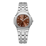 Đồng Hồ Nữ Carnival 8160L Dây Thép Silver Mặt Nâu Size 34mm - Quartz