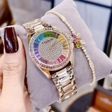Đồng Hồ Nữ Coach 14504275 Mặt Đá Màu Vỏ Vàng Hồng Size 36mm
