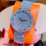 Đồng Hồ Nữ Mặt Xoay Đính Đá Trắng Sang Trọng - Jimi Jimi JM 86003 Size 35mm