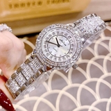 Đồng Hồ Nữ Melissa F6356 Đính Full Đá Vỏ Silver Size 34mm