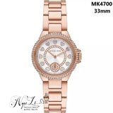 Đồng Hồ Nữ Michael Kors Camille MK4700 Rose Gold 33mm