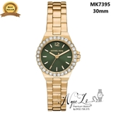 Đồng Hồ Nữ Michael Kors Lennox MK7395 Green Gold 30mm